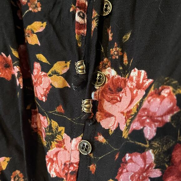 Rewind Off Shoulder Peasant Blouse - Size S - Picture 2 of 5